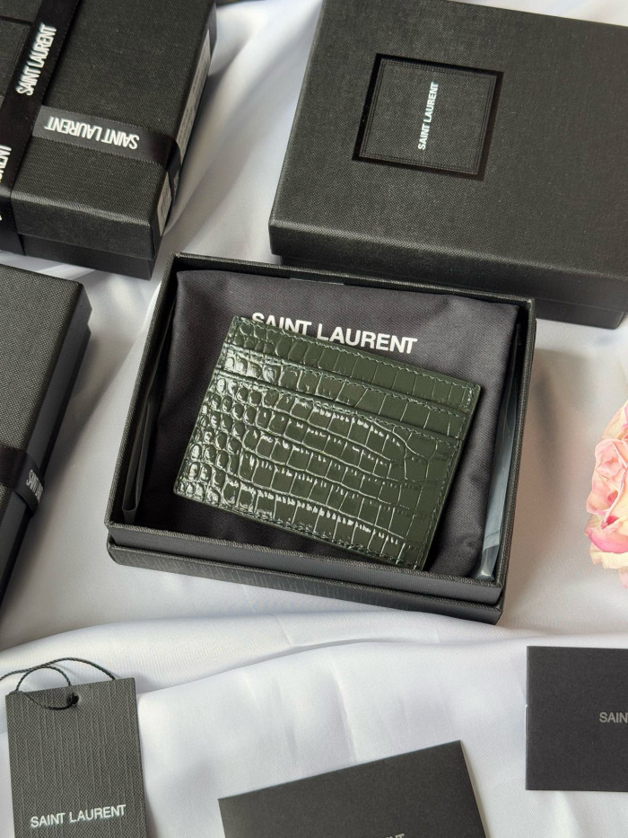 YSL SLP CASSANDRE SAINT LAURENT card bag Wallet Purse FZBB144