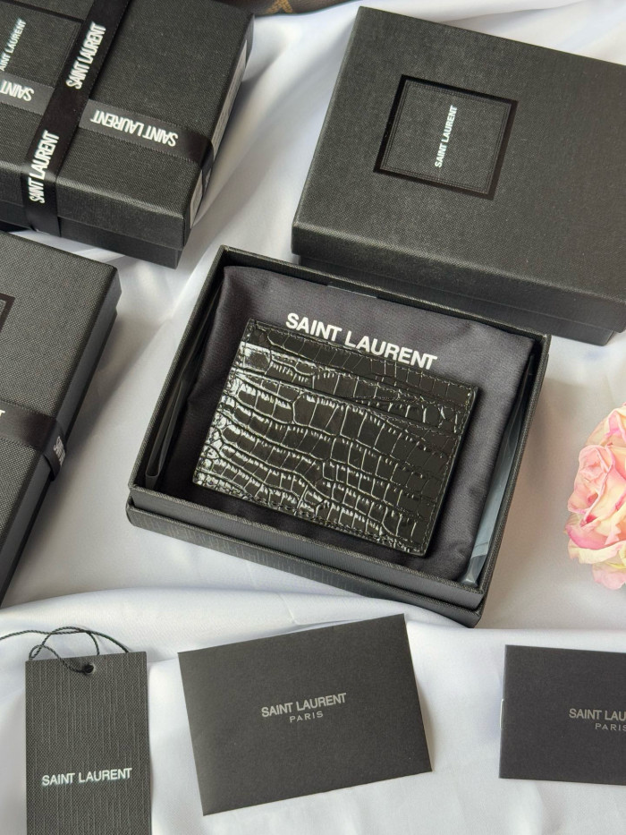YSL SLP CASSANDRE SAINT LAURENT card bag Wallet Purse FZBB144
