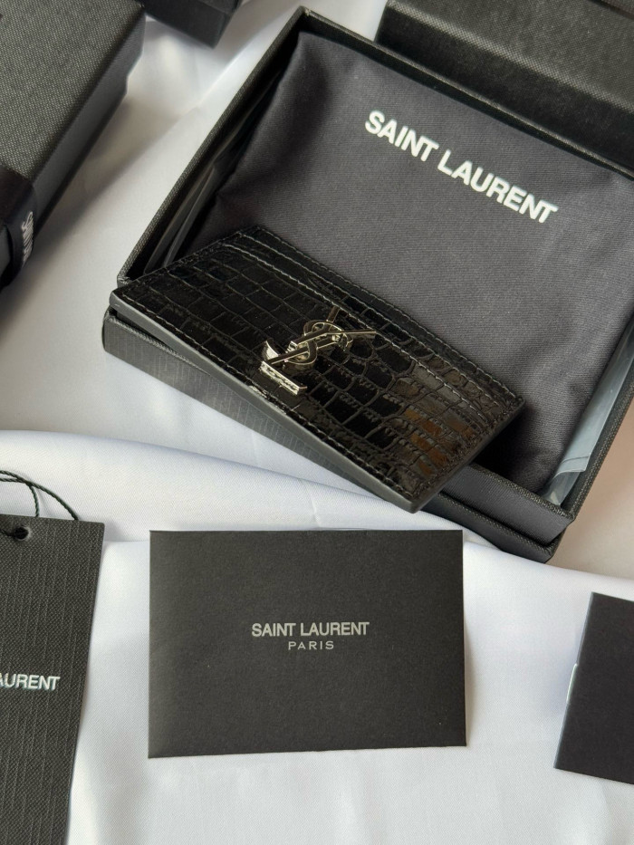 YSL SLP CASSANDRE SAINT LAURENT card bag Wallet Purse FZBB144