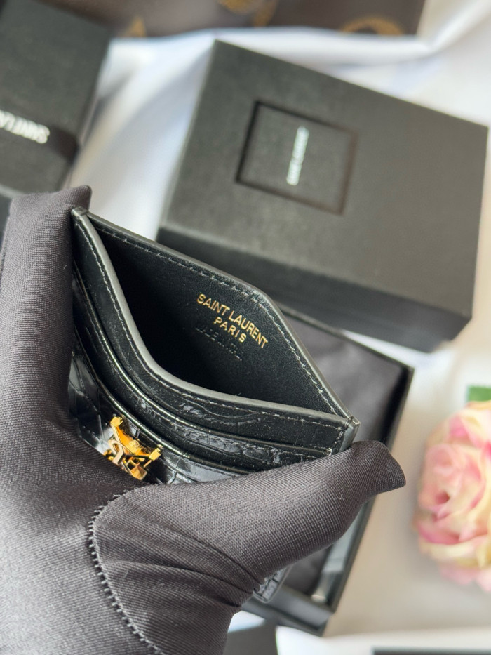 YSL SLP CASSANDRE SAINT LAURENT card bag Wallet Purse FZBB144