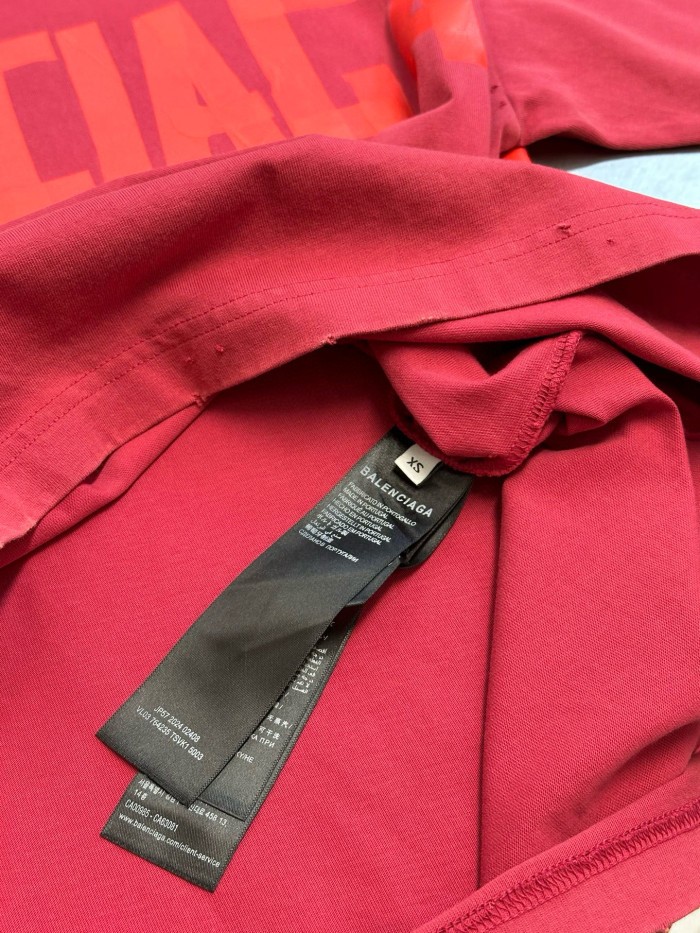 Balenciaga Tape Type Tee FZTX4571