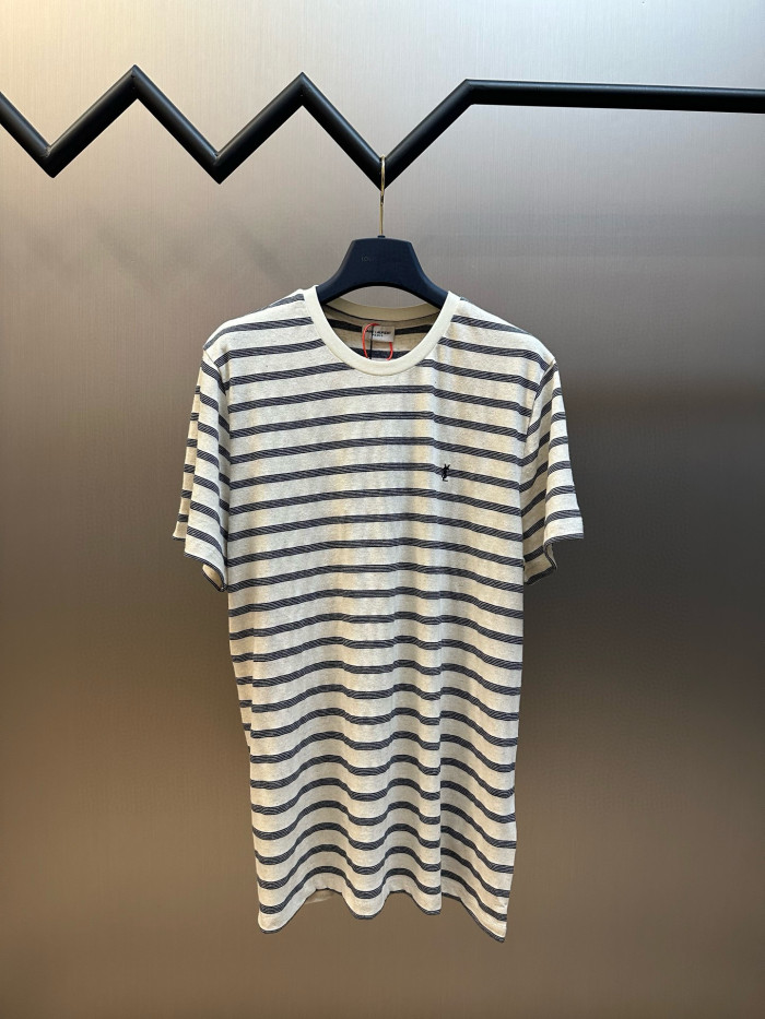 YSL SLP stripe tee FZTX4584