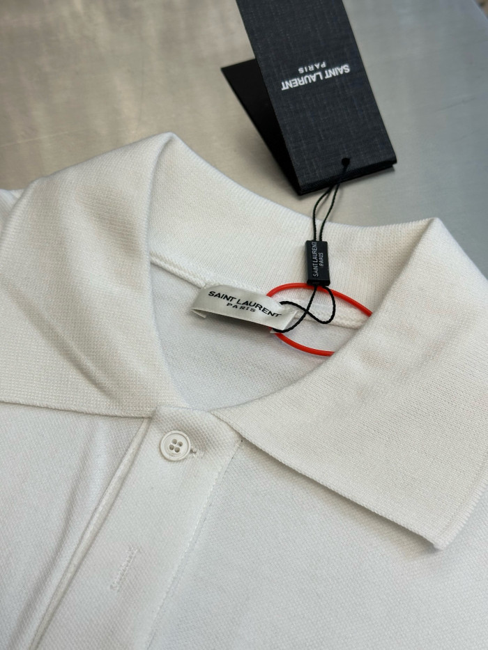 YSL SLP CASSANDRE polo tee FZTX4603