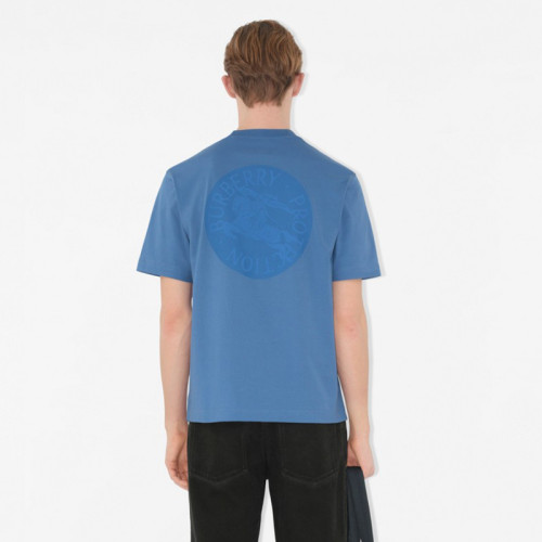 Burberry EKD Badge Cotton T-shirt FZTX4638