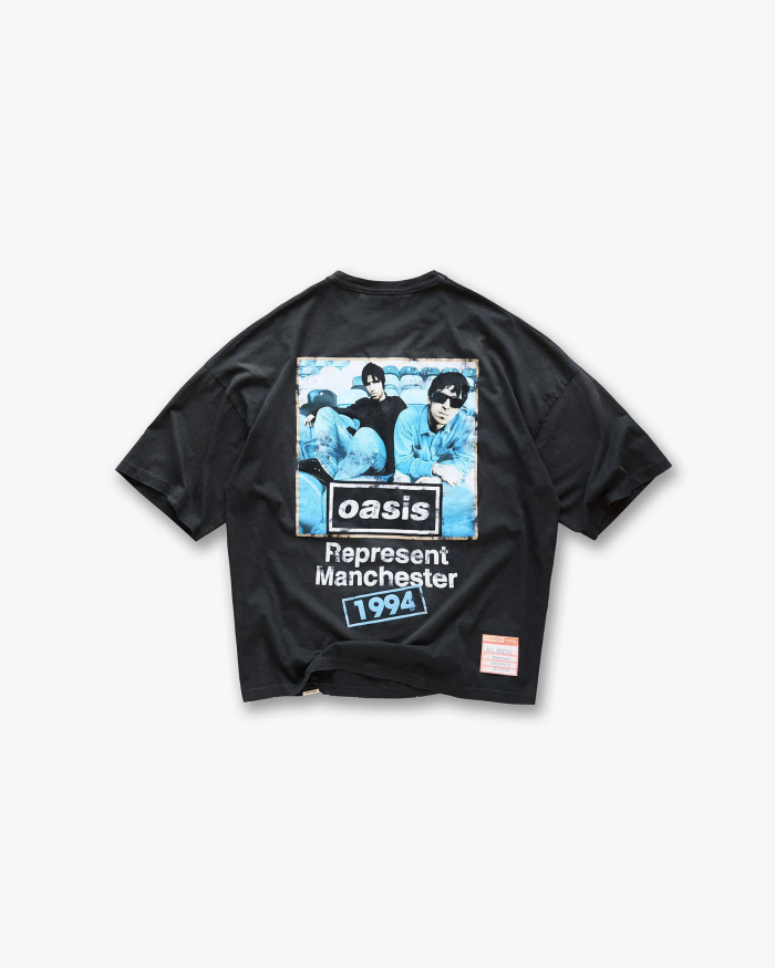 Represent X Oasis Maine Road New Vintage BOXY T-Shirt FZTX4692
