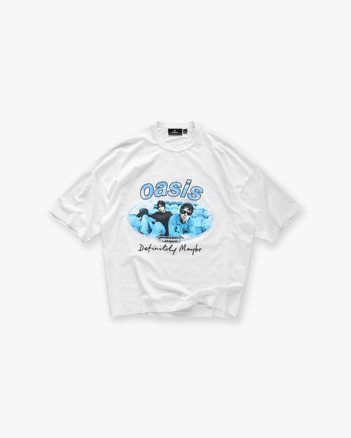 Represent X Oasis Maine Road New Vintage BOXY T-Shirt FZTX4692