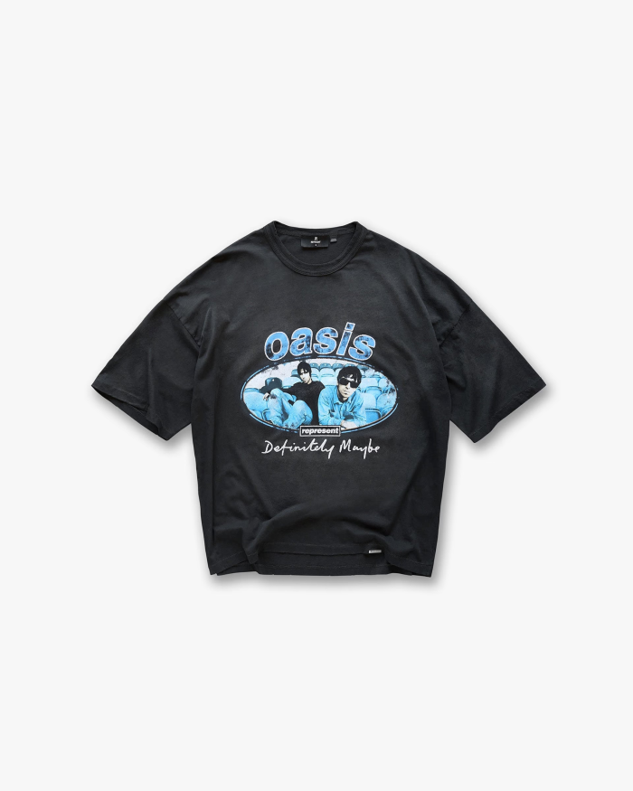 Represent X Oasis Maine Road New Vintage BOXY T-Shirt FZTX4692