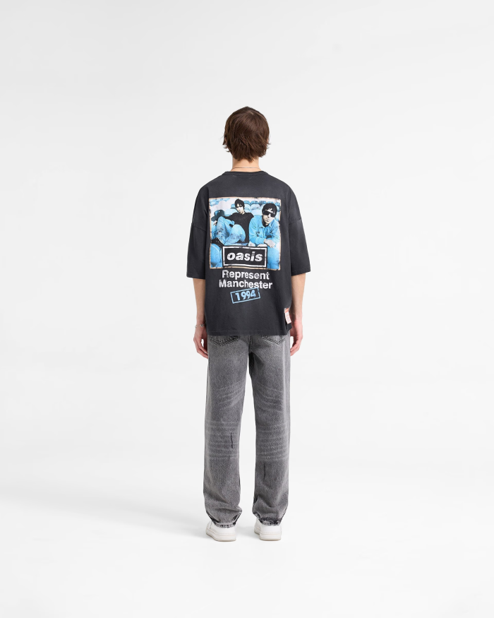 Represent X Oasis Maine Road New Vintage BOXY T-Shirt FZTX4692