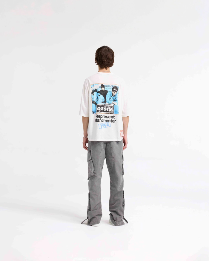 Represent X Oasis Maine Road New Vintage BOXY T-Shirt FZTX4692