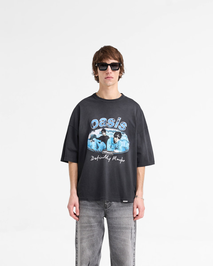 Represent X Oasis Maine Road New Vintage BOXY T-Shirt FZTX4692