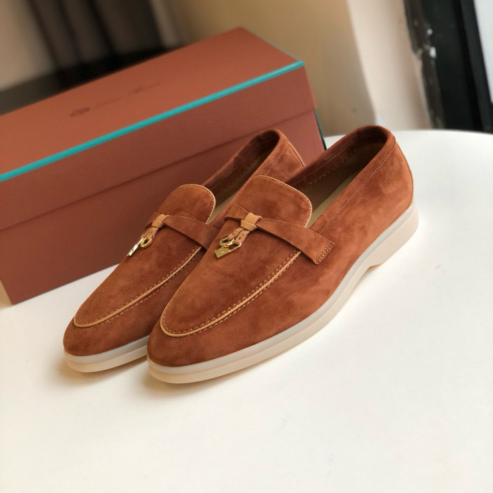 Loro Piana  Summer Walk Moccasins Shoes without shoes box FZXZ201