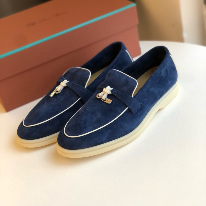 Loro Piana  Summer Walk Moccasins Shoes without shoes box FZXZ201