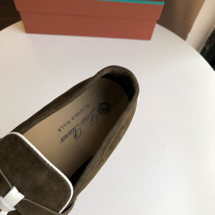 Loro Piana  Summer Walk Moccasins Shoes without shoes box FZXZ201