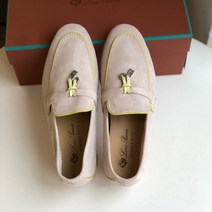 Loro Piana  Summer Walk Moccasins Shoes without shoes box FZXZ201
