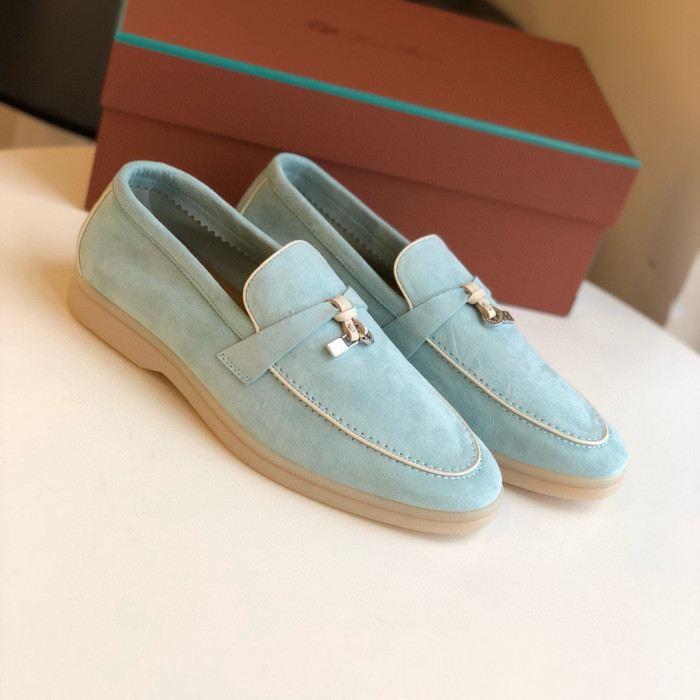 Loro Piana  Summer Walk Moccasins Shoes without shoes box FZXZ201