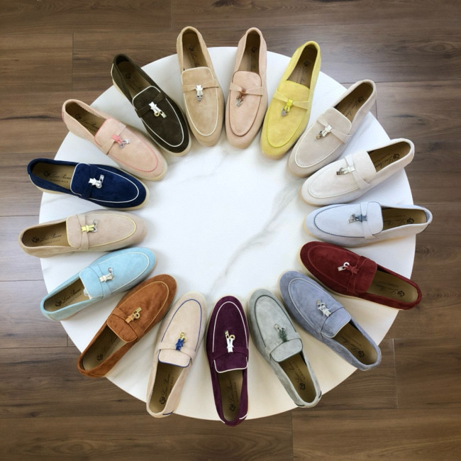 Loro Piana  Summer Walk Moccasins Shoes without shoes box FZXZ201