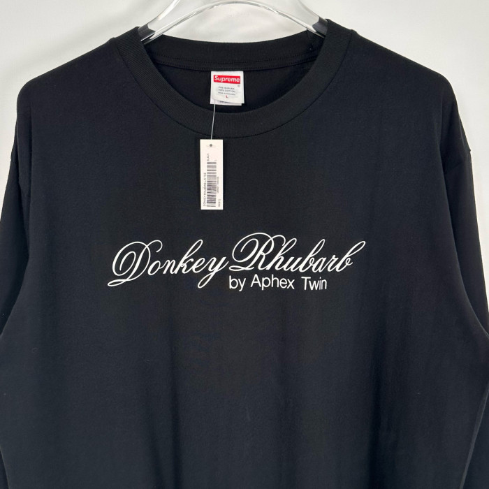 Supreme X Aphex Twin Donkey Rhubard LS TEE FZTX4719