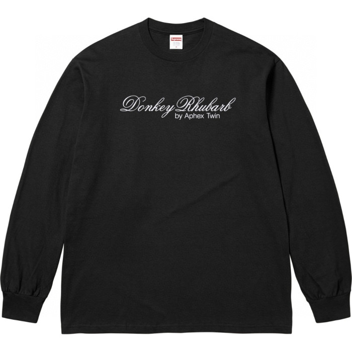 Supreme X Aphex Twin Donkey Rhubard LS TEE FZTX4719