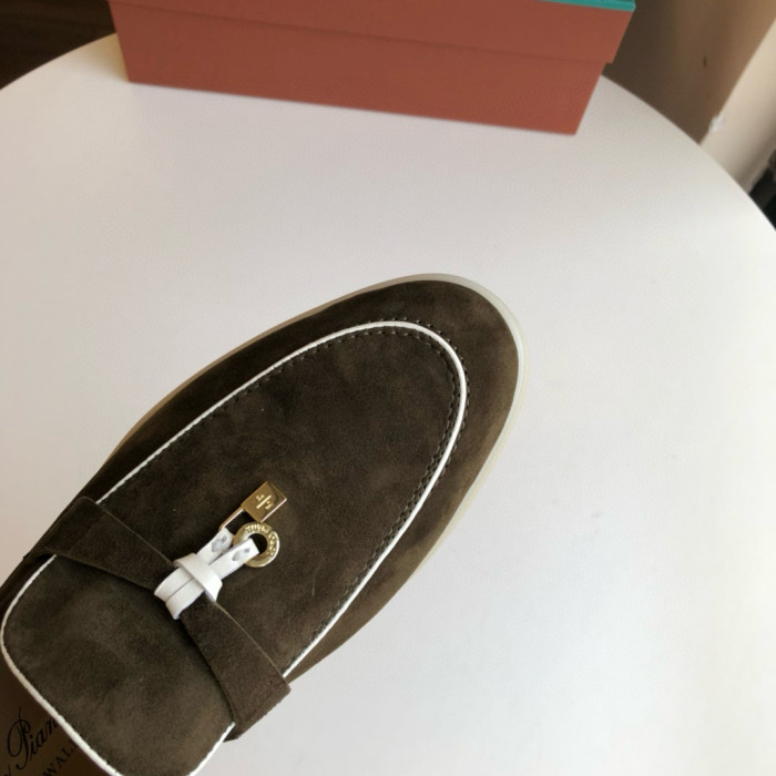Loro Piana  Summer Walk Moccasins Shoes without shoes box FZXZ201