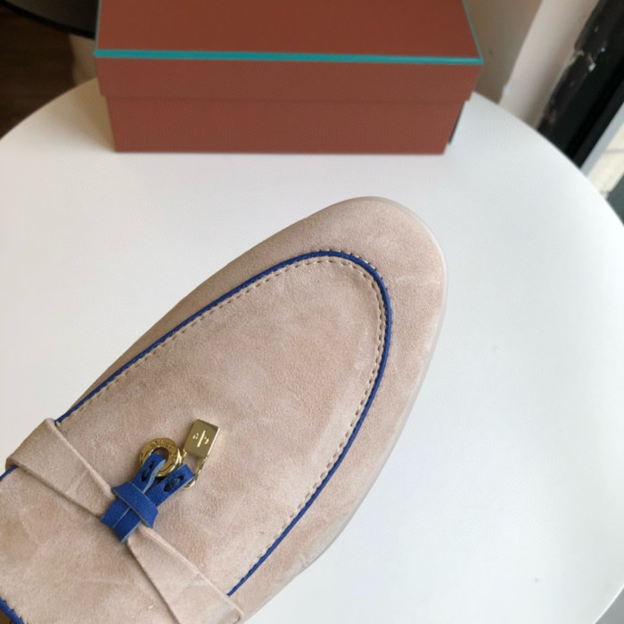 Loro Piana  Summer Walk Moccasins Shoes without shoes box FZXZ201