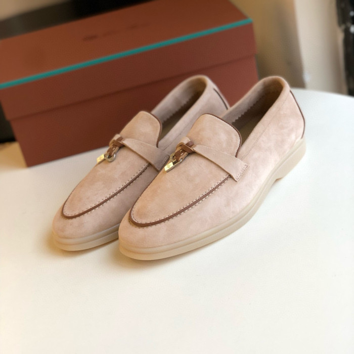 Loro Piana  Summer Walk Moccasins Shoes without shoes box FZXZ201