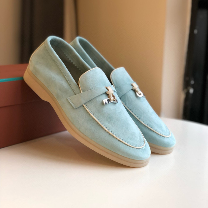 Loro Piana  Summer Walk Moccasins Shoes without shoes box FZXZ201