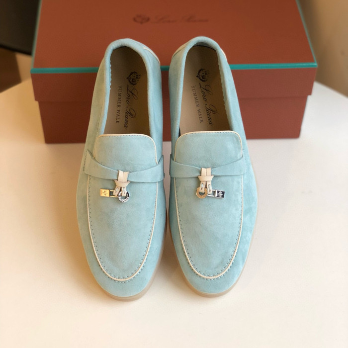 Loro Piana  Summer Walk Moccasins Shoes without shoes box FZXZ201