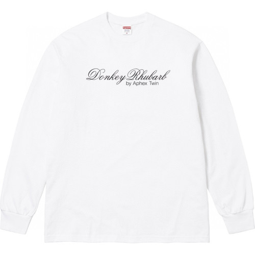 Supreme X Aphex Twin Donkey Rhubard LS TEE FZTX4719