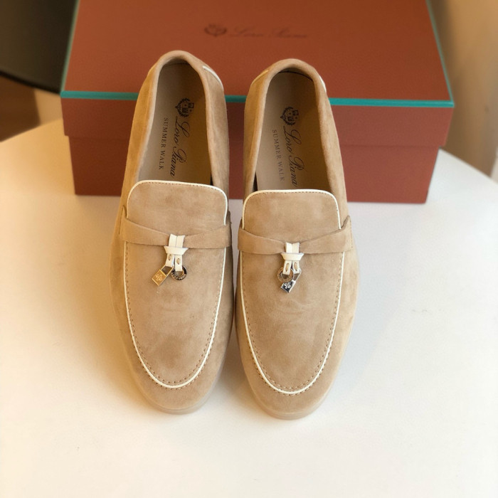 Loro Piana  Summer Walk Moccasins Shoes without shoes box FZXZ201