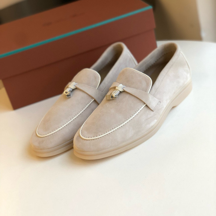 Loro Piana  Summer Walk Moccasins Shoes without shoes box FZXZ201