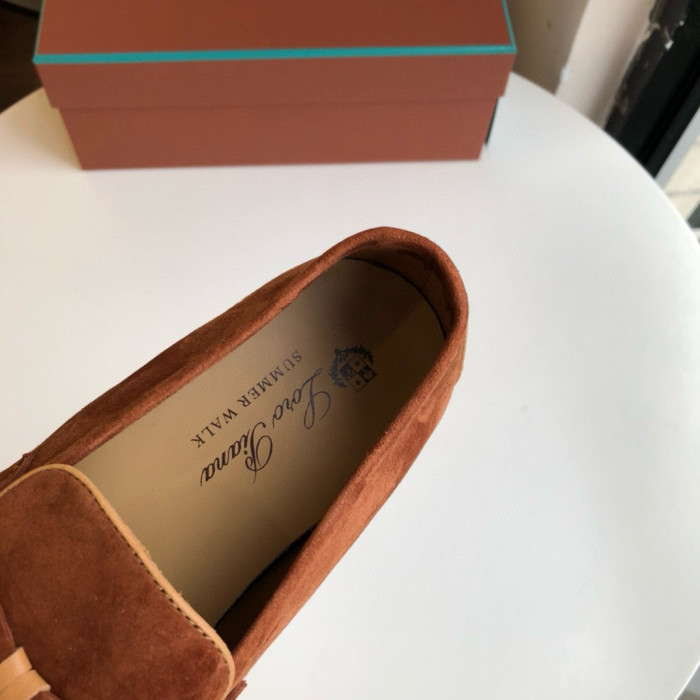 Loro Piana  Summer Walk Moccasins Shoes without shoes box FZXZ201