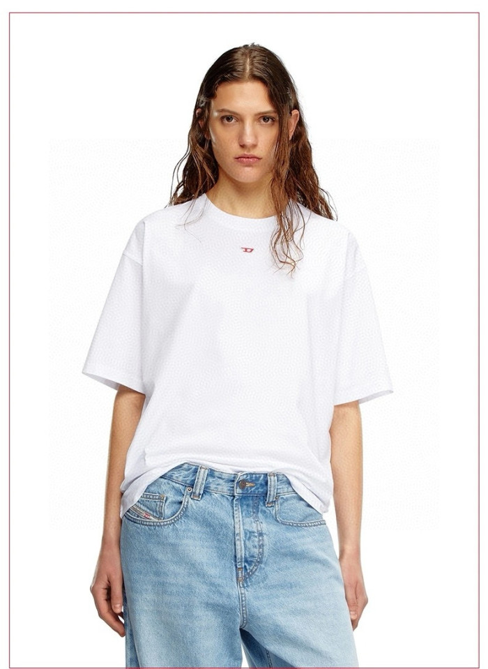 DIESEL SS25 OVAL-D T-shirt FZTX4696