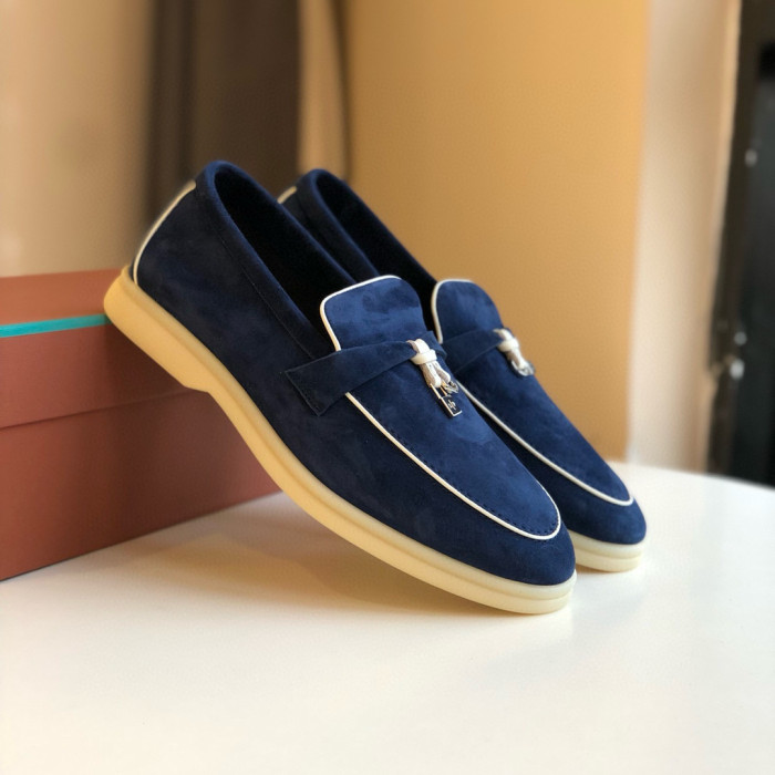 Loro Piana  Summer Walk Moccasins Shoes without shoes box FZXZ201