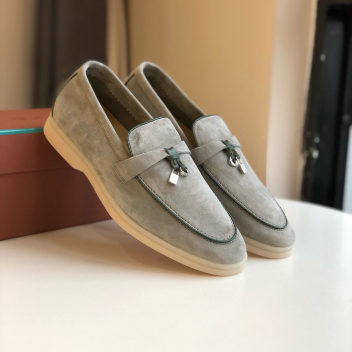 Loro Piana  Summer Walk Moccasins Shoes without shoes box FZXZ201