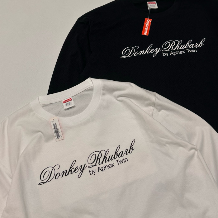 Supreme X Aphex Twin Donkey Rhubard LS TEE FZTX4719