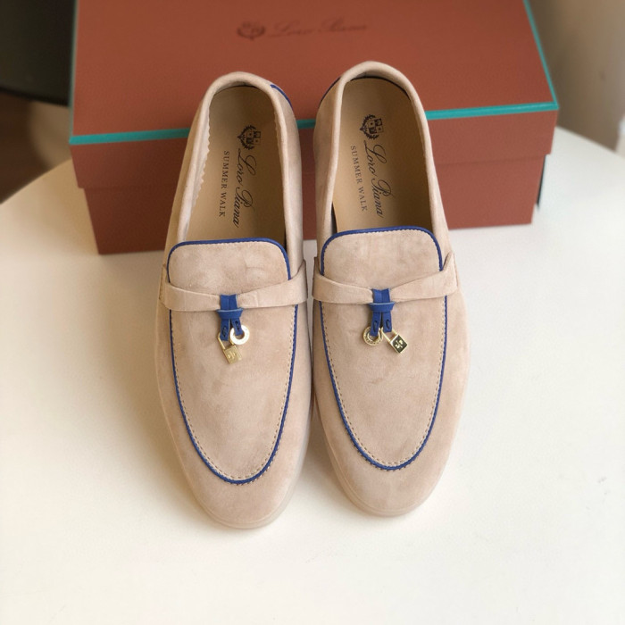Loro Piana  Summer Walk Moccasins Shoes without shoes box FZXZ201