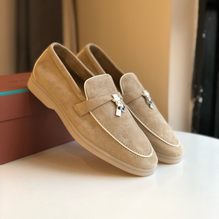 Loro Piana  Summer Walk Moccasins Shoes without shoes box FZXZ201