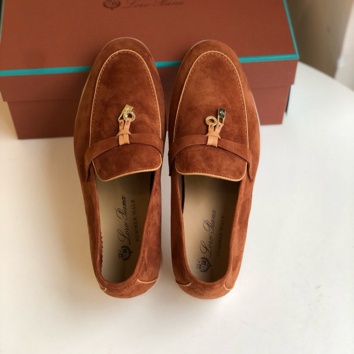 Loro Piana  Summer Walk Moccasins Shoes without shoes box FZXZ201