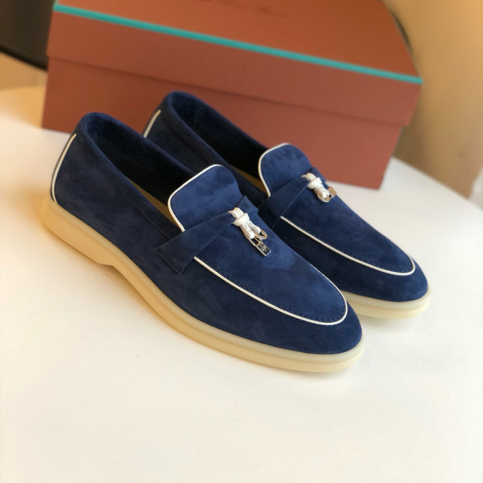Loro Piana  Summer Walk Moccasins Shoes without shoes box FZXZ201