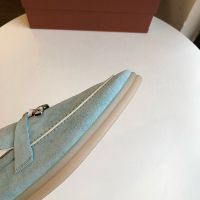 Loro Piana  Summer Walk Moccasins Shoes without shoes box FZXZ201