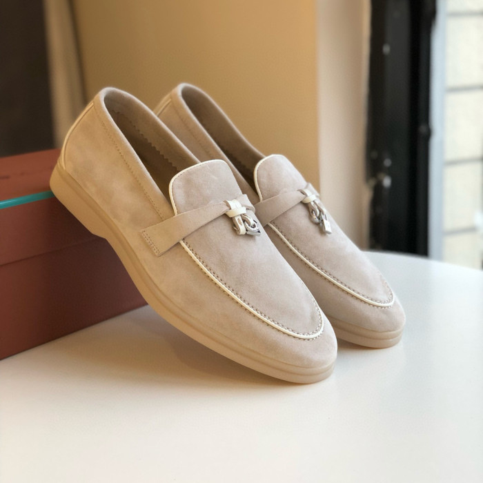 Loro Piana  Summer Walk Moccasins Shoes without shoes box FZXZ201