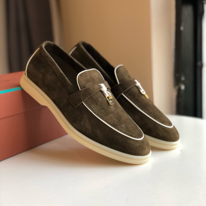 Loro Piana  Summer Walk Moccasins Shoes without shoes box FZXZ201