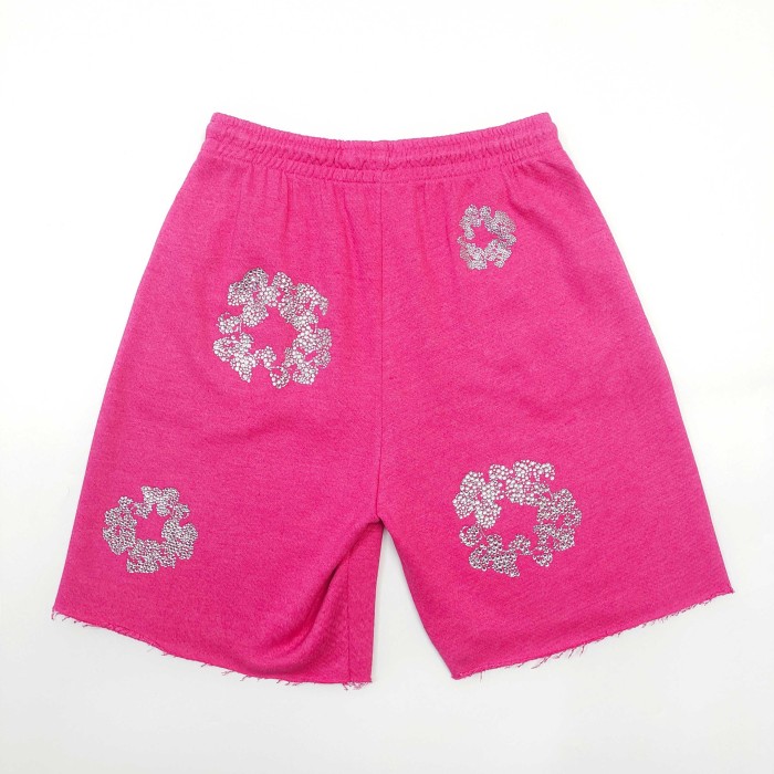 DENIM TEARS Rhinestone Shorts FZKZ1290
