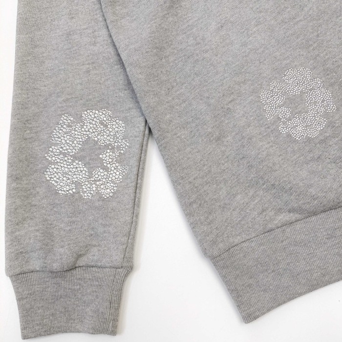 DENIM TEARS Rhinestone Zipper Hoodies FZWY1704