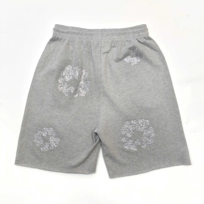 DENIM TEARS Rhinestone Shorts FZKZ1290