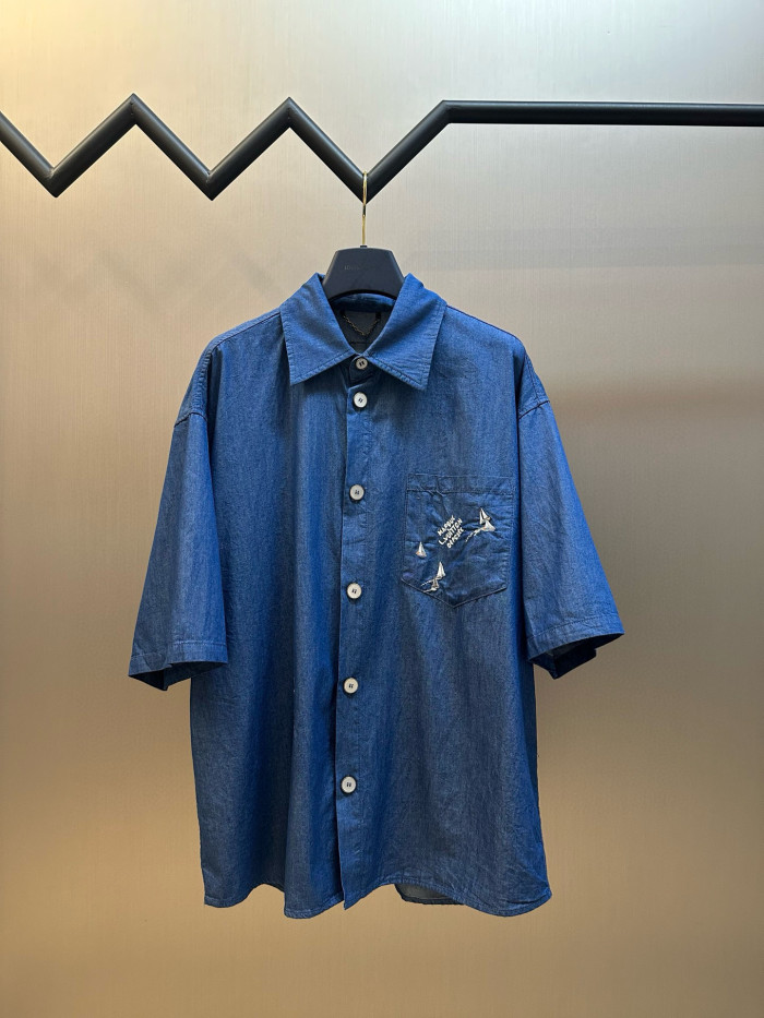 LV Denim Shirts FZCS424