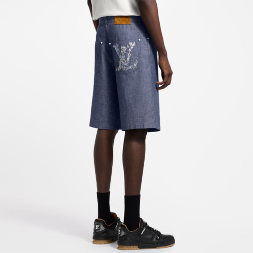 LV Denim Shorts FZKZ1355