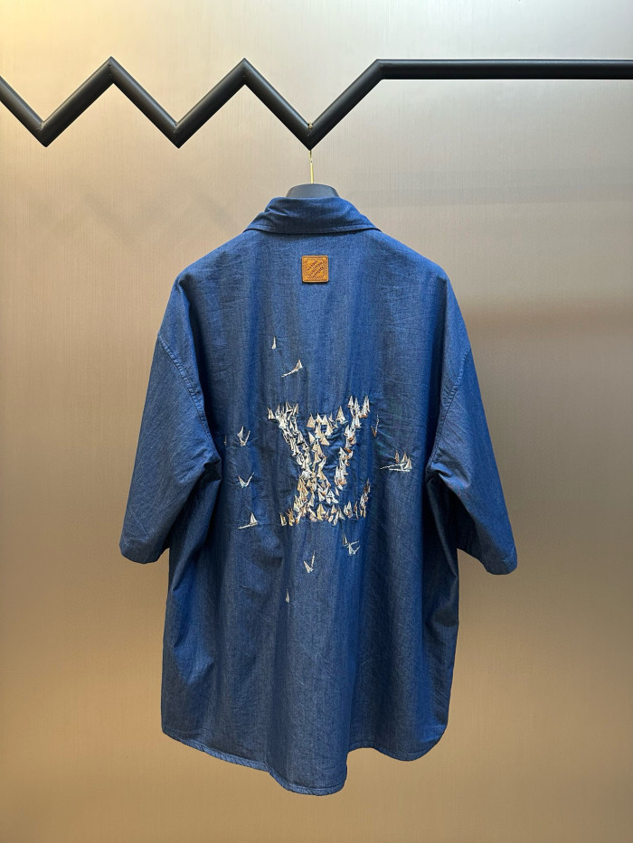 LV Denim Shirts FZCS424