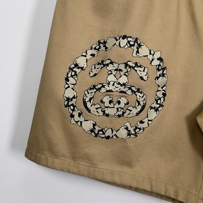 STUSSY X DENIM TEARS GYM SHORTS FZKZ1362