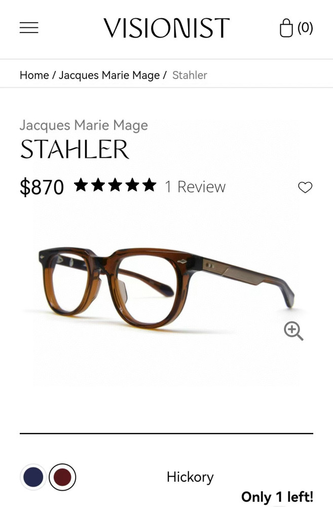 JACQUES MARIE MAGE STAHLERI Sunglasses FZMJ319